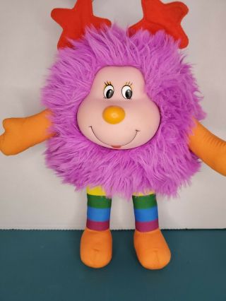 Vintage 1983 Rainbow Brite Hallmark Plush Sprite Posie Purple Mattel