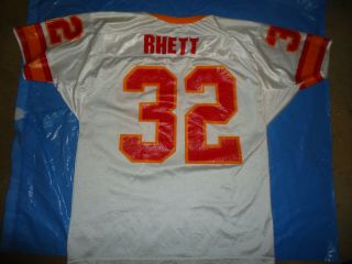 Rhett Vintage Jersey Tampa Bay Mens Medium Large Rare Wilson NFL Bucs 1994 2