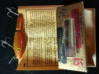 L&s Bass Master Lure,  And Box Complete With Advertising.