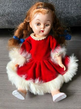 Vintage Dolls: Cosmopolitan Ginger Orig Dress,  Madame Alexander Little Women MEG 2
