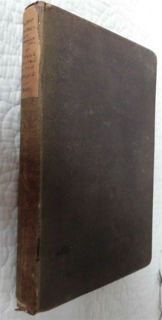 1863 vintage book St Paul’s EPISTLE to the ROMANS Missionary work Africa Colenso 2