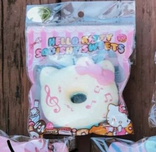 Rare Hello Kitty Donut Squishy