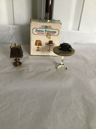 Vintage Ideal Petite Princess Fantasy Furniture Heirloom Table Set