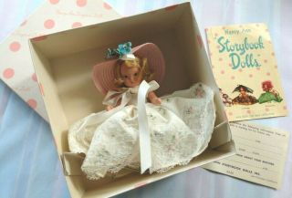 Vintage Storybook Doll 5 1/2 " Bisque,  Sunday 