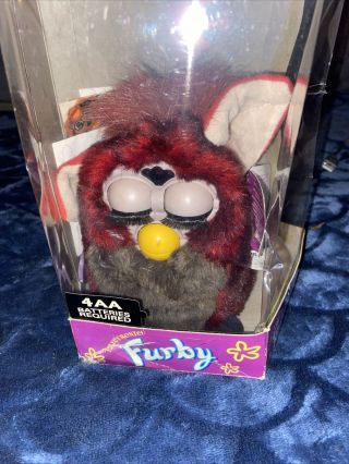 Rare Vintage Furby Red And Brown 1999 Model 70 - 800 Hard To Find.  Cool
