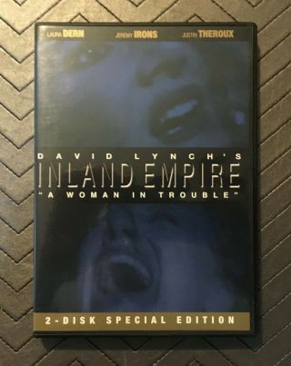 Inland Empire (dvd,  2007,  2 - Disk Set Bilingual) Rare Lynch Oop