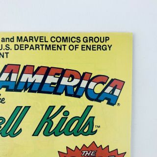 CAPTAIN AMERICA AND THE CAMPBELL KIDS - Rare Promo - Marvel Comics 1980 - VF 3