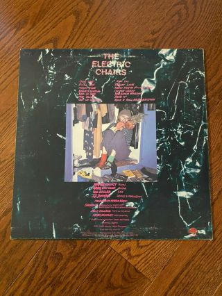 Rare 1978 Wayne County And The Electric Chairs BLATANTLY OFFENSIVE Red Vinyl 3