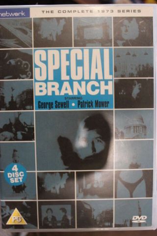 Special Branch Deleted Rare Oop Pal Dvd British Tv Complete Series George Sewell