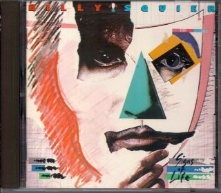 Billy Squier Signs Of Life Orig 1984 Us Capitol Nm Cd - Oop & Rare