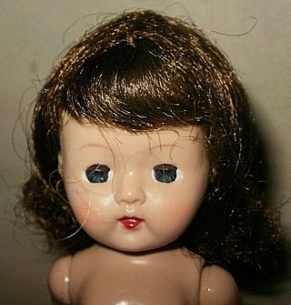 8 - In Cosmopolitan Ginger Doll,  Small Eyes,  Vintage 1950s,  Nude