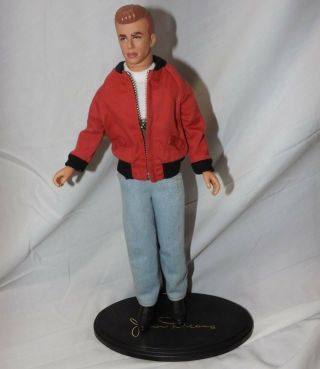 Dsi Movie Star James Dean 1994 The Legend Lives On Rebel Rouser Doll 12 " Stand