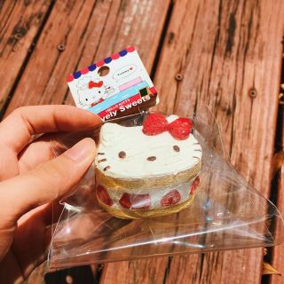 Rare Hello Kitty Shortcake Squishy