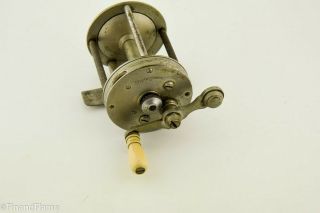 Vintage Shakespeare Service Reel Early Antique Bait Casting Reel Model Rs9