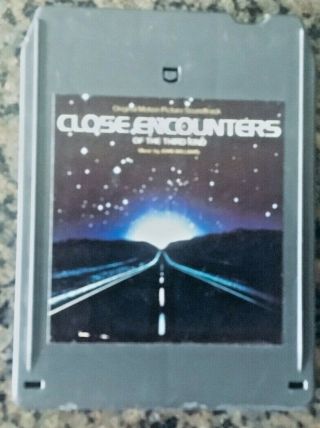 Close Encounters Of The Third Kind Soundtrack 8 - Track Tape - Rare
