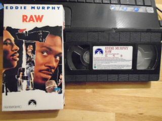 Rare Oop Eddie Murphy Raw Vhs Video 1987 Comedy Robert Townsend Michael Jackson