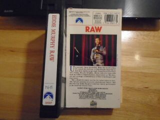 RARE OOP Eddie Murphy RAW VHS video 1987 comedy Robert Townsend michael jackson 2