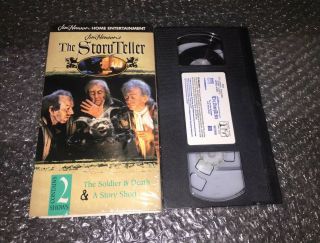 The Storyteller Rare Tv Series Vhs 1988 Oop Jim Henson A Story Short / The Soldi
