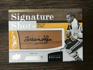 2018 - 19 Engrained Signature Shots Willie O 
