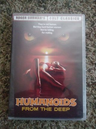 Humanoids From The Deep Rare Oop With Inserts.