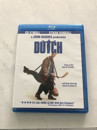 Dutch (1991) Blu Ray - Very Rare