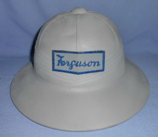 Rare Vintage 1950s Ford Ferguson Tractor Pith Helmet Safari Hat Wrench Interest
