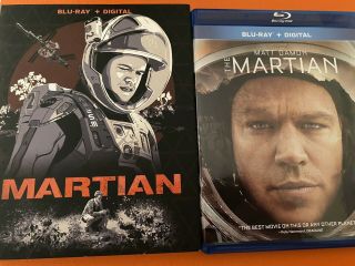 The Martian Blu - ray | | No Digital Code | WITH RARE SLIPCOVER 3