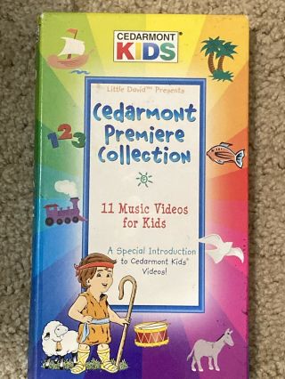 “cedermont Kids”11 Music Videos For Kids Vhs Rare Vintage Ships N 24 Hour