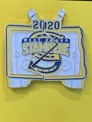 Fargo Squirt 2020 West Fargo Rare Glitter Puzzle Hockey Pin (only Available)