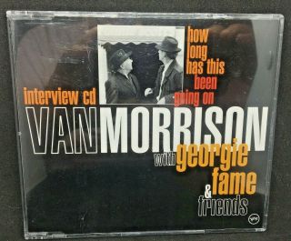 Van Morrison - Interview Cd - W/georgie Fame & Friends - Promo Rare
