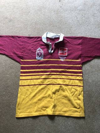 Queensland Country Match Worn Player Issue Rugby Shirt Jersey Retro Rare U17’s