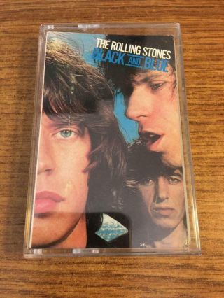 Rolling Stones Black And Blue Rare Cassette Tape Late Nite Bargain