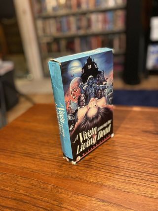 Virgin Among The Living Dead Rare Wizard Video Big Box Horror VHS 3