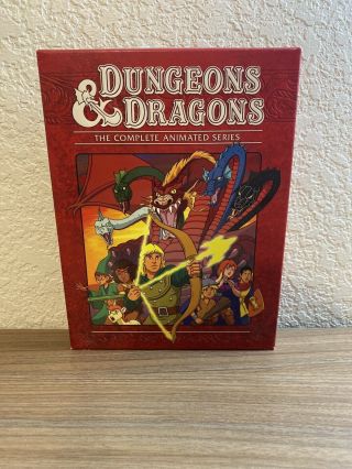 Dungeons & Dragons - The Complete Animated Series Complete With Handbook Rare