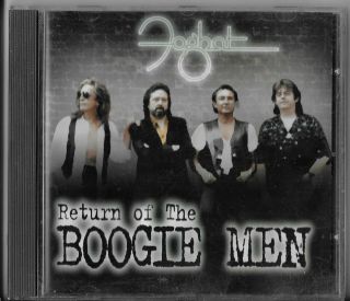 Foghat Return Of The Boogie Men 1st Cd Pressing 1994 92483 - 2 Rare & Oop