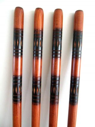 Quality Carved Shaft For Walking Stick Making Beech Wood Parts Accessories Cane✅
