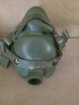Wwii Us Fighter Pilots A - 14 Oxygen Mask Rare Size Large