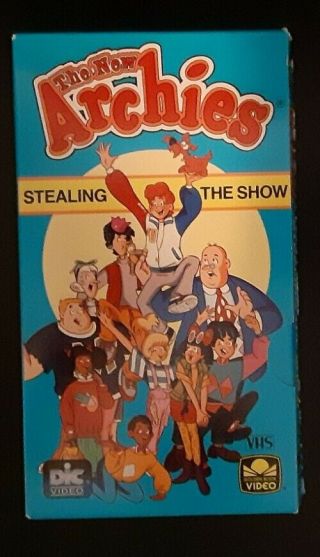 The Archies " Stealing The Show " Vhs Rare