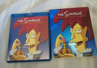 The Simpsons: Season 17 [blu - Ray] 3 - Disc Set Rare Seventeenth Year F.  Shipp