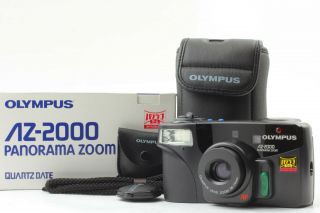 【 Rare Unused】olympus Az - 2000 Panorama & Zoom Film Camera From Japan