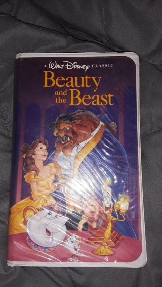 Beauty And The Beast Walt Disney Rare Black Diamond Classic Vhs