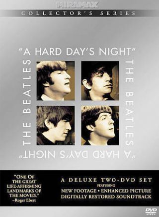 A Hard Days Night The Beatles (dvd,  2 - Disc Set) Miramax Collector 
