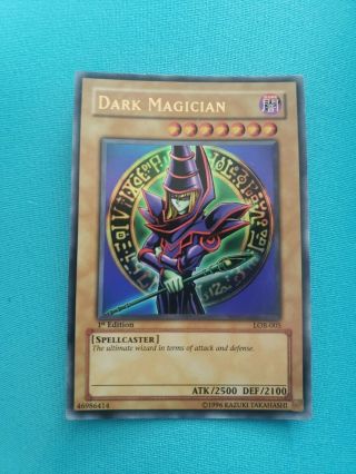 Yugioh Asian English Dark Magician Lob - 005 1st Edition Ultra Rare Holo Nearmint