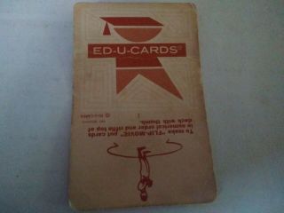 1950s Rare Vintage Baseball ED - U - CARDS Complete Set of 36 Cards 2