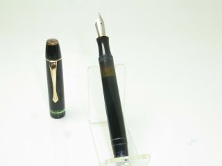 Rare German Greif Gold Pistonfiller Fountain Pen Flexy F Nib