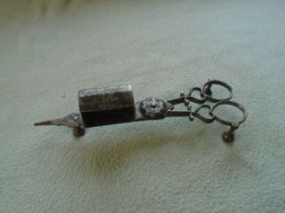 Victorian Candle Snuffer Wick Trimmer C.  1850