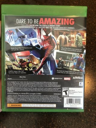 The Spider - Man 2 (Xbox One) - Rare Game 2