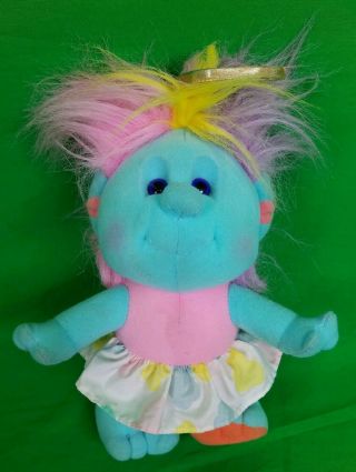 Vintage Playskool Hobnobbins Cousin Angel Plush Troll Doll Toy