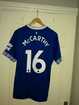 Rare Everton Player Match Worn Shirt Vgc Size Medium Men 