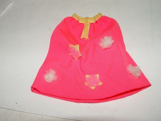 Estate Vintage Tagged Mattel Barbie Doll Decorated Pink Skirt Dress 11